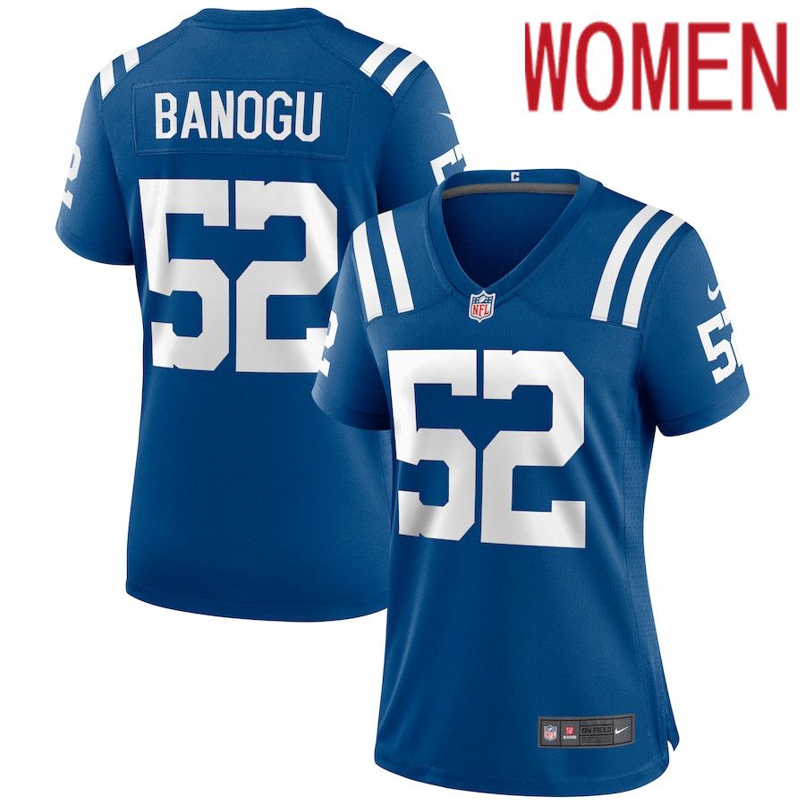 Women Indianapolis Colts #52 Taylor Stallworth Nike Royal Game Player NFL Jersey->women nfl jersey->Women Jersey
